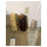 3 tower candles