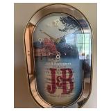 J&B clock