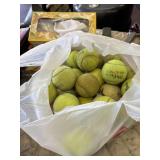Bag of tennis balls lighter fluid, carb and choke