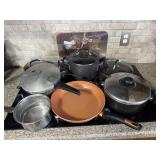 Lot of pots & pans