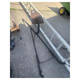 Antique walk behind plow