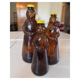 Vintage Mrs. Butterworth syrup bottles