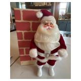 Vintage Santa with chimney