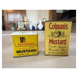 Vintage tins
