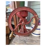 Vintage climax number one cast-iron grist mill