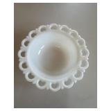 vintage Anchor Hocking serving bowl in the Old