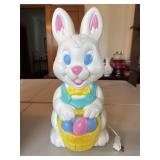 Vintage Easter bunny blow mold