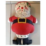 Vintage 25ï¿½ by 18ï¿½ Santa Pillow MCM