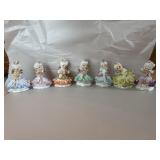 Vintage 1950s Lefton China 'Days of the Week'