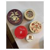 vintage tins
