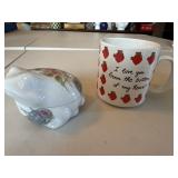 Laudel Expressly For Bambergers Whiteï¿½Floralï¿½Frog