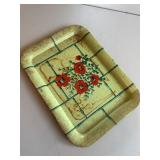 Vintage metal serving tray