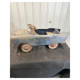 Blue Pedal Car