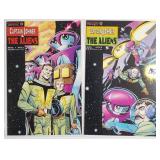 Captain Johner & Aliens # 1, 2 (Valiant 1995)