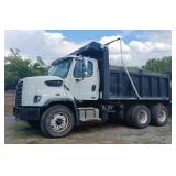 2014 FREIGHTLINER DUMP TRUCK RUNS/MOVES 12-14 CUBI