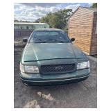 2001 Ford Crown Victoria INOP Police In