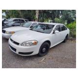 2014 Chevrolet Impala Limited INOP Police