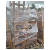 x1 pallet of wooden chairs