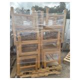 x1 PALLET OF WOODEN CHAIRS