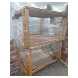 X1 PALLET WOODEN LIBRARY TABLE
