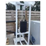 LEG CURL STANDING MACHINE