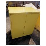 Small yellow Storage cabinet
