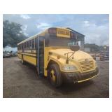 2017 BLUEBIRD BUS (PROPANE) RUNS/MOVES