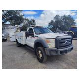 2016 Ford F550 -4WD UTILITY w/CRANE RINS /MOVES