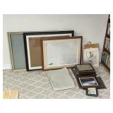Lot of Frames, Incl. Large & Small