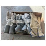 Four pairs of Shop/Welding Gloves