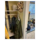 Canadian Military Parka and Camo Hat