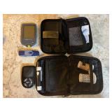 Pair of Blood Glucose Monitors in Travel Cases