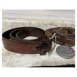 Four Men's Belts & Suspenders