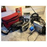 Lot of Vintage Camera and Video Equipment