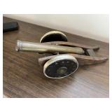 Heavy Bronze Turned Model Cannon