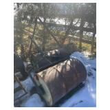 Pair of Home Built Lawn Rollers