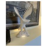 Large Alabaster Eagle Statuette