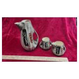 Mid Century art pottery tea set