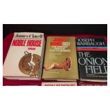 (6) Books - Wambaugh, Clavell, Wicks