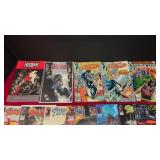 (13) comics - Spiderman, Hellboy, Spawn