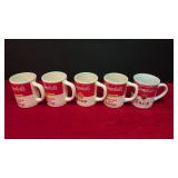 (5) Campbell Soup mugs