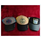 (3) Gong Show ball caps-snap back