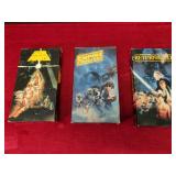 (3) VHS - Star Wars Trilogy