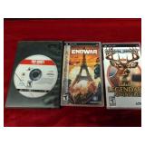 Various video games, PSP, PS3