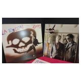 (8) LPs-All About Eve, Teddy Boys, la Roca