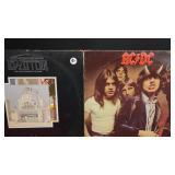 (5) LPs-ACDC, Led Zep, Pink Floyd, Supertr