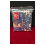 American stars table cloth, 60x84