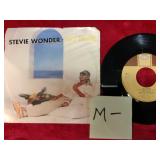 (4) 45s - Wonder, Chic, Jackson, Earth, Wind