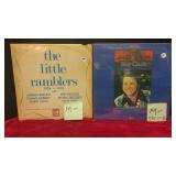 (4) LPs-Roy Clark, Eddie Peabody, Ramblers