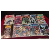 (10) comics - Dark Knight, Heavy Metal